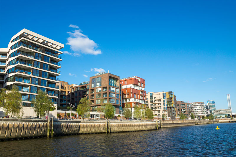 Sinkende Immobilienpreise in Hamburg